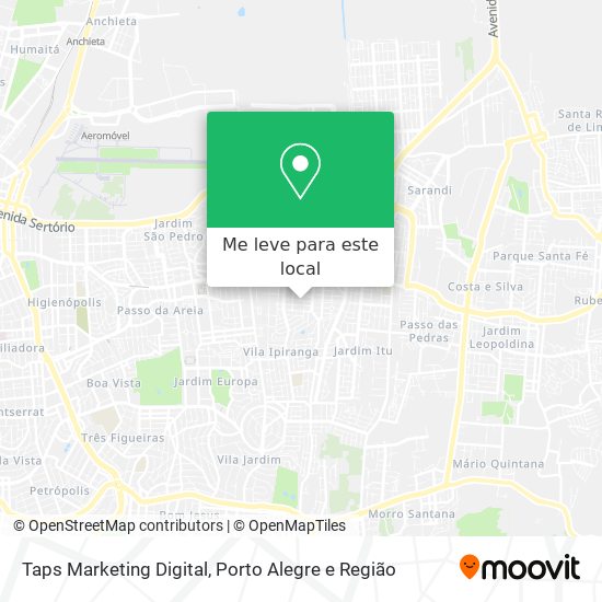 Taps Marketing Digital mapa