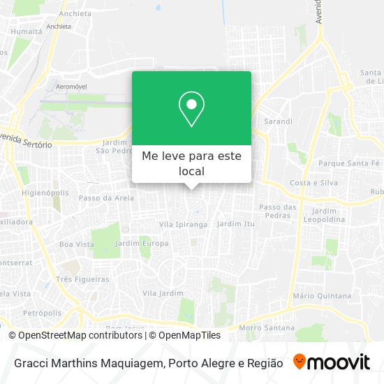 Gracci Marthins Maquiagem mapa