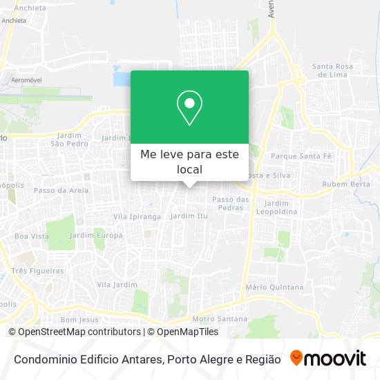 Condominio Edificio Antares mapa