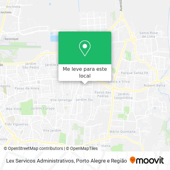 Lex Servicos Administrativos mapa