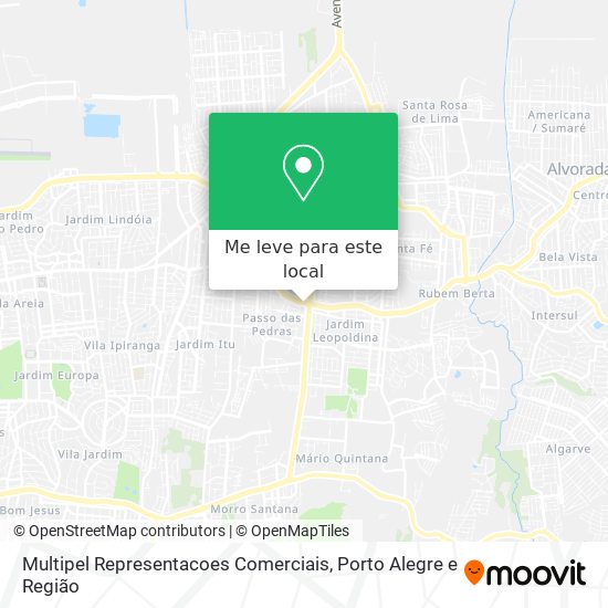 Multipel Representacoes Comerciais mapa