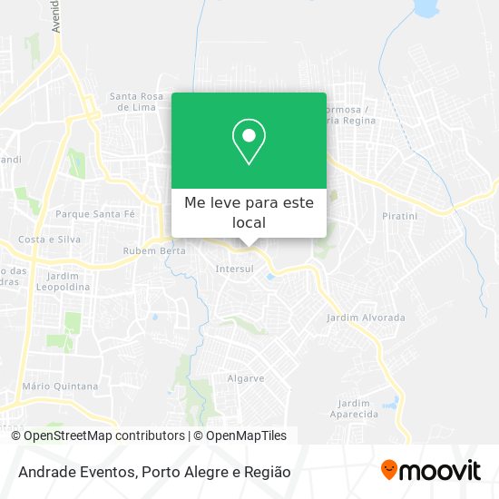 Andrade Eventos mapa