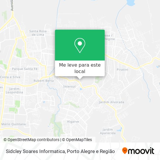 Sidcley Soares Informatica mapa