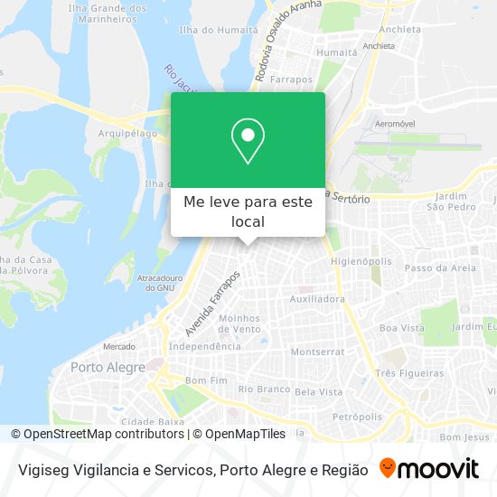 Vigiseg Vigilancia e Servicos mapa