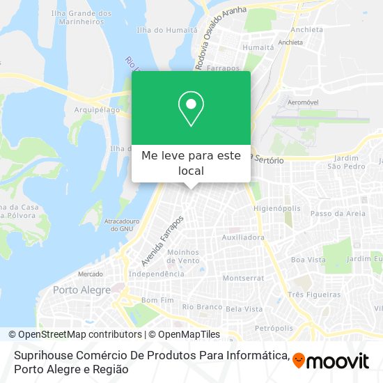 Suprihouse Comércio De Produtos Para Informática mapa