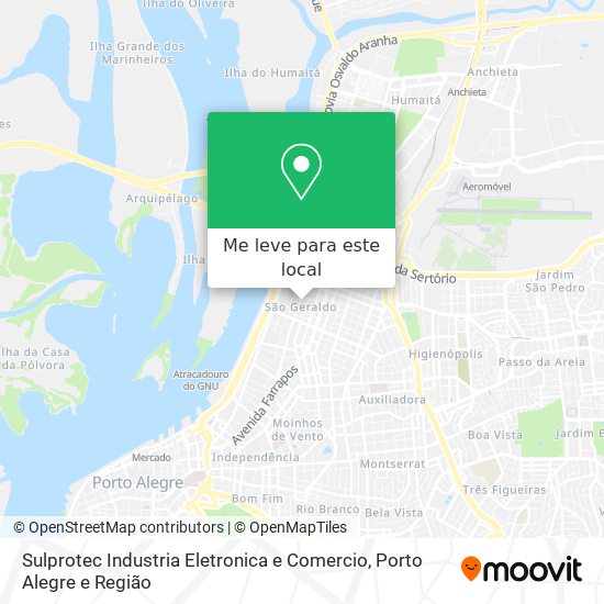 Sulprotec Industria Eletronica e Comercio mapa