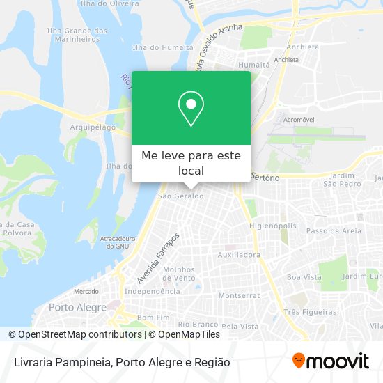 Livraria Pampineia mapa