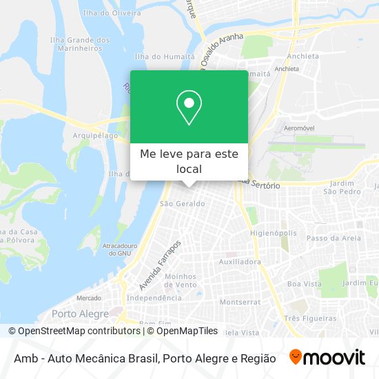 Amb - Auto Mecânica Brasil mapa