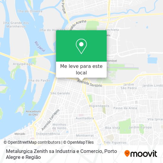 Metalurgica Zenith sa Industria e Comercio mapa