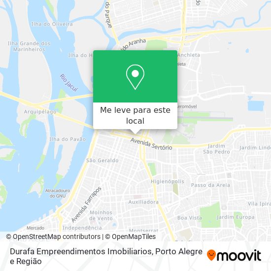 Durafa Empreendimentos Imobiliarios mapa