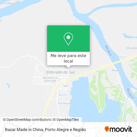 Bazar Made in China mapa