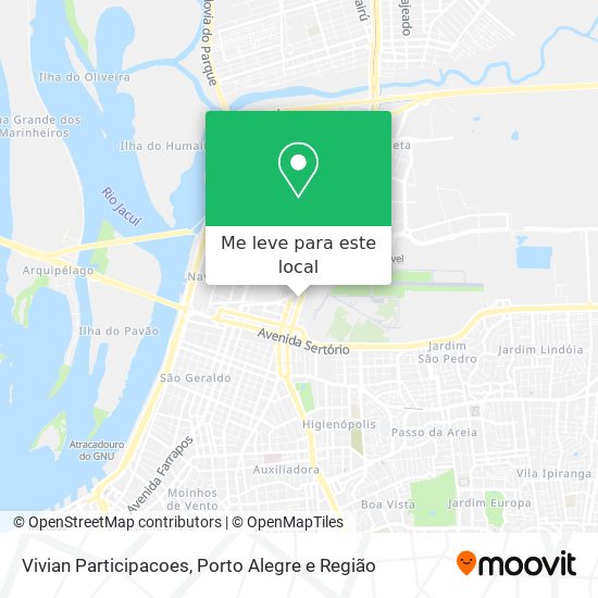 Vivian Participacoes mapa