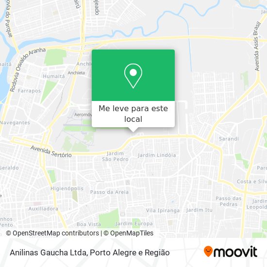 Anilinas Gaucha Ltda mapa