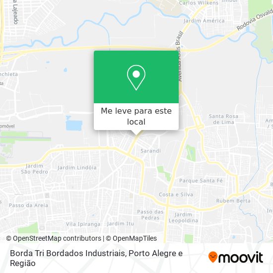 Borda Tri Bordados Industriais mapa