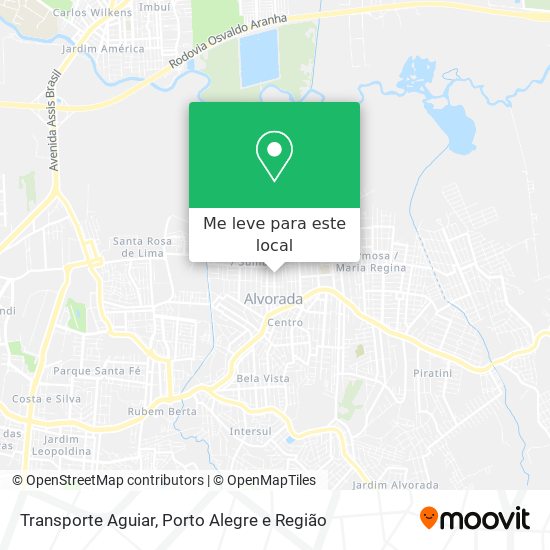 Transporte Aguiar mapa