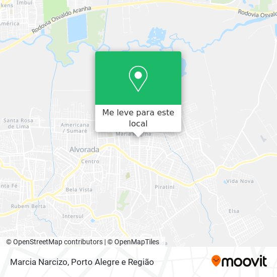 Marcia Narcizo mapa