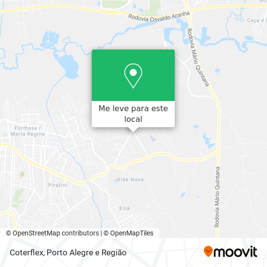 Coterflex mapa