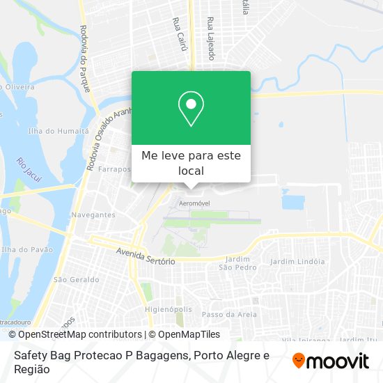 Safety Bag Protecao P Bagagens mapa