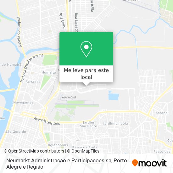 Neumarkt Administracao e Participacoes sa mapa