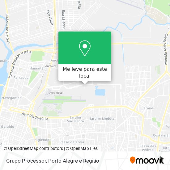 Grupo Processor mapa