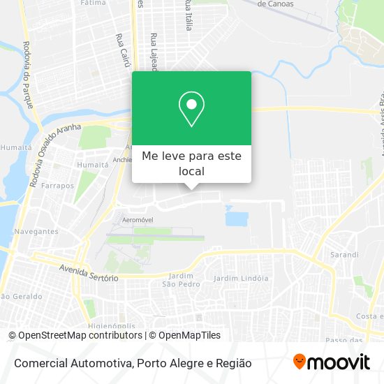 Comercial Automotiva mapa