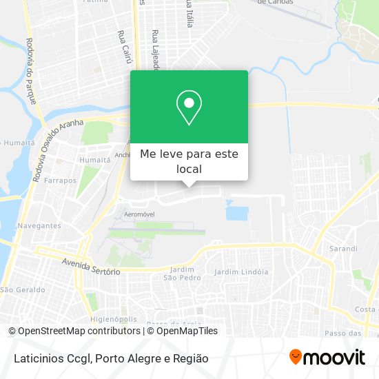 Laticinios Ccgl mapa