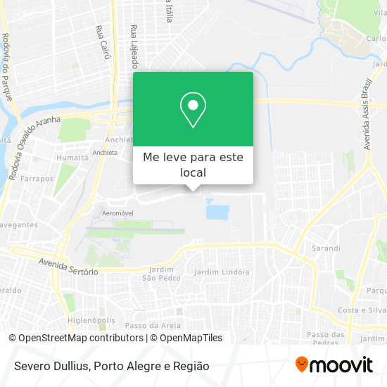 Severo Dullius mapa