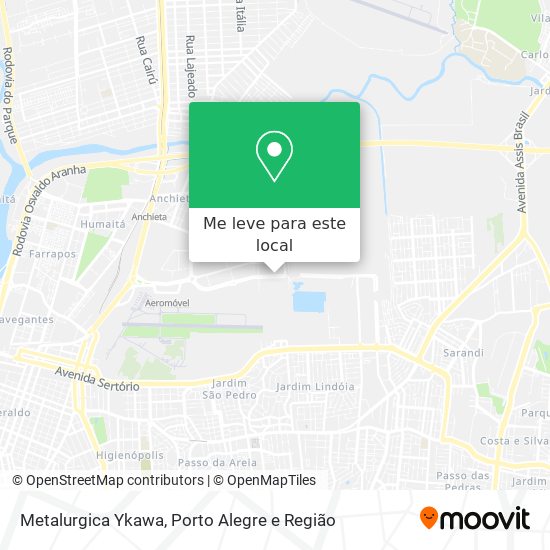 Metalurgica Ykawa mapa