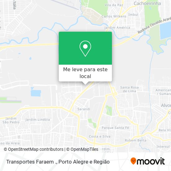 Transportes Faraem . mapa