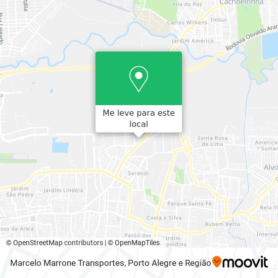 Marcelo Marrone Transportes mapa