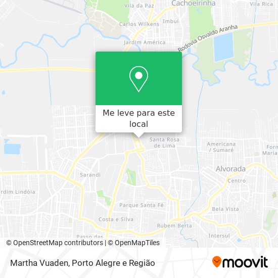 Martha Vuaden mapa