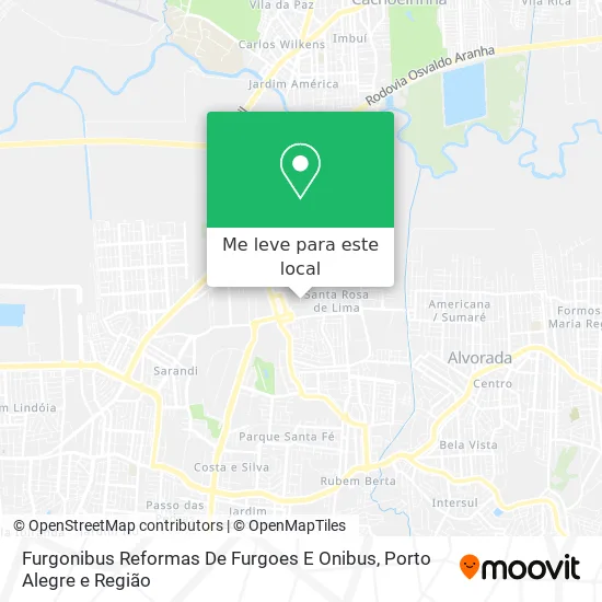Furgonibus Reformas De Furgoes E Onibus mapa