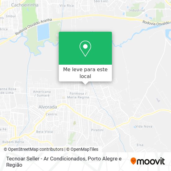 Tecnoar Seller - Ar Condicionados mapa