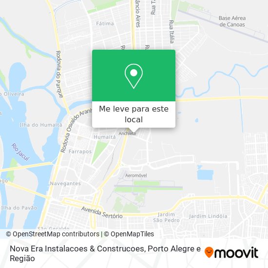 Nova Era Instalacoes & Construcoes mapa