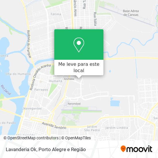 Lavanderia Ok mapa