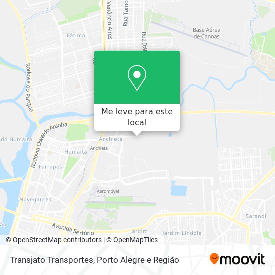 Transjato Transportes mapa