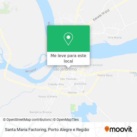 Santa Maria Factoring mapa