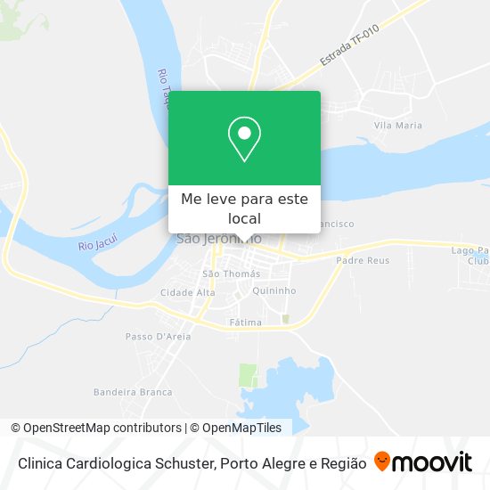 Clinica Cardiologica Schuster mapa
