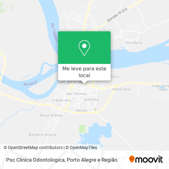 Psc Clinica Odontologica mapa