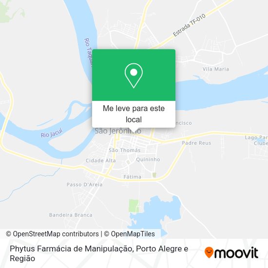 Phytus Farmácia de Manipulação mapa