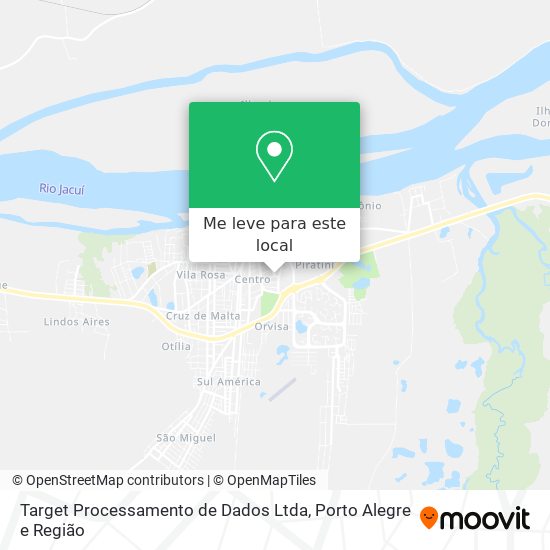 Target Processamento de Dados Ltda mapa