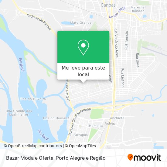 Bazar Moda e Oferta mapa