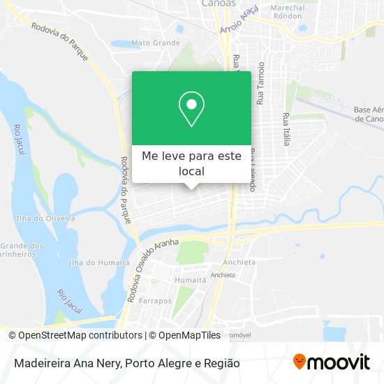 Madeireira Ana Nery mapa