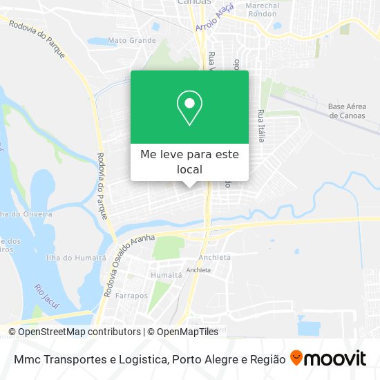 Mmc Transportes e Logistica mapa