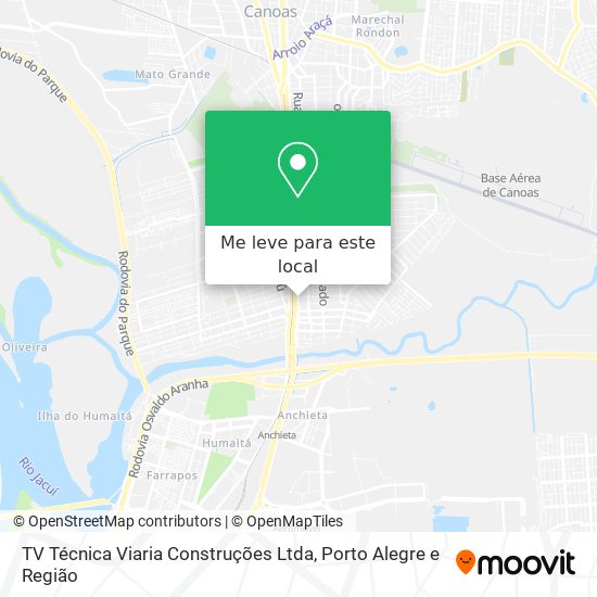 TV Técnica Viaria Construções Ltda mapa