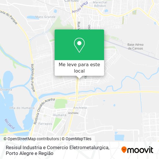 Resisul Industria e Comercio Eletrometalurgica mapa