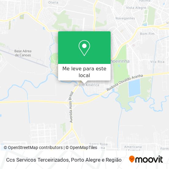 Ccs Servicos Terceirizados mapa