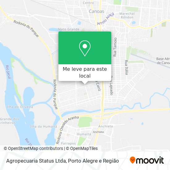 Agropecuaria Status Ltda mapa