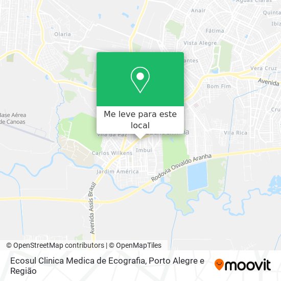 Ecosul Clinica Medica de Ecografia mapa