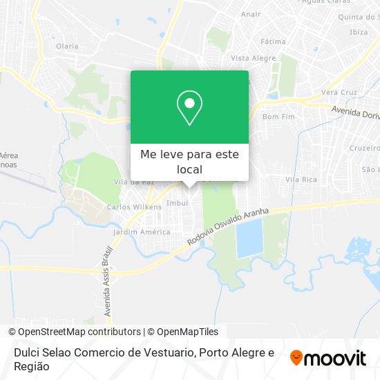 Dulci Selao Comercio de Vestuario mapa